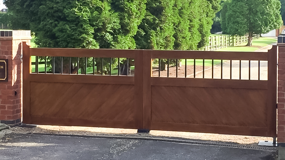 The Barn Electric driveway automation gates Electric Gates UK